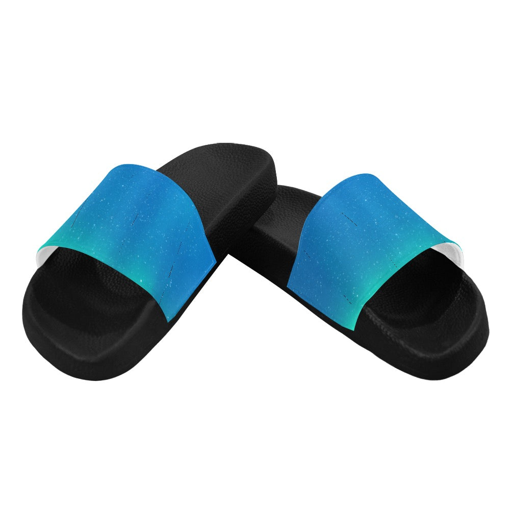 Blue Eclipse Women's Slides