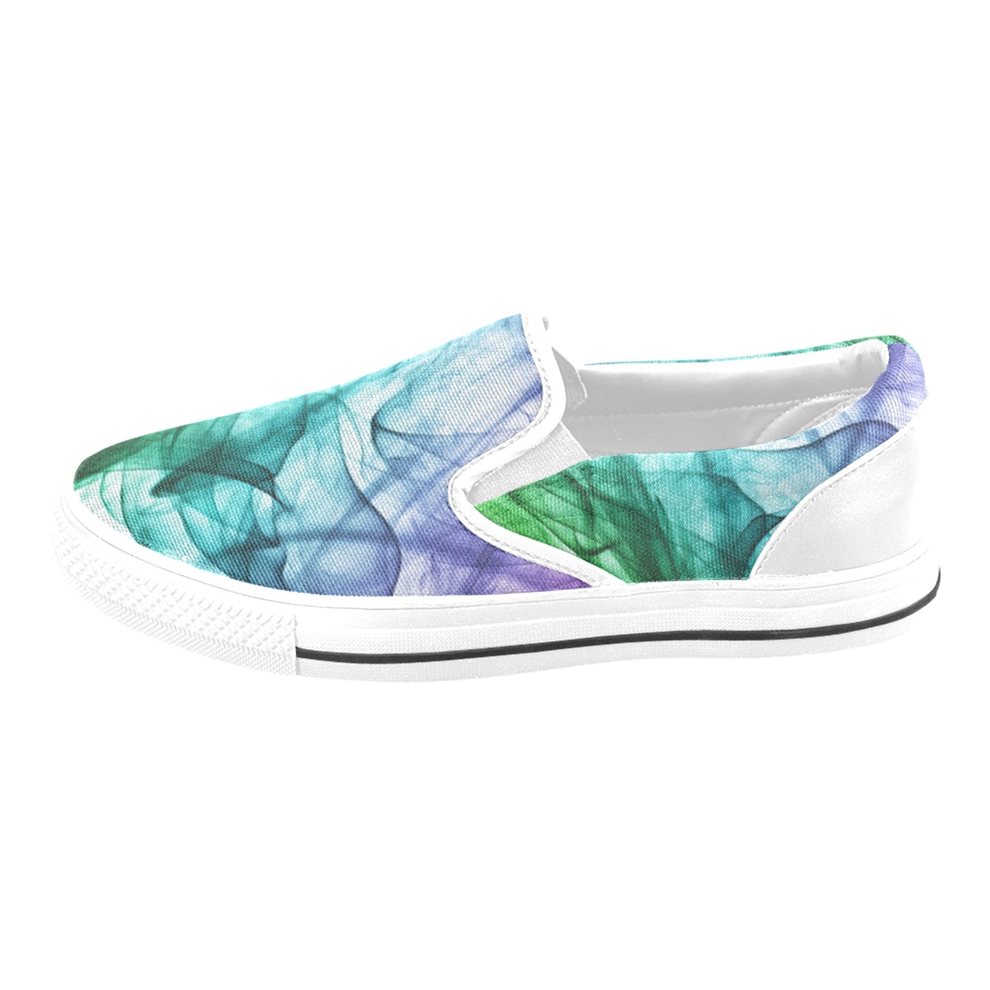 Color Whirl Men's Slip-on Shoes