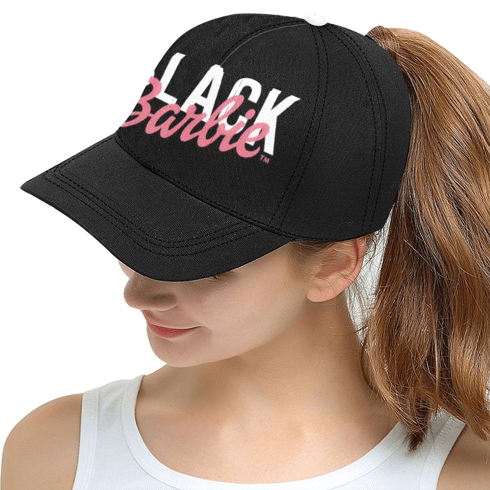 Black Barbie Snapback Hat