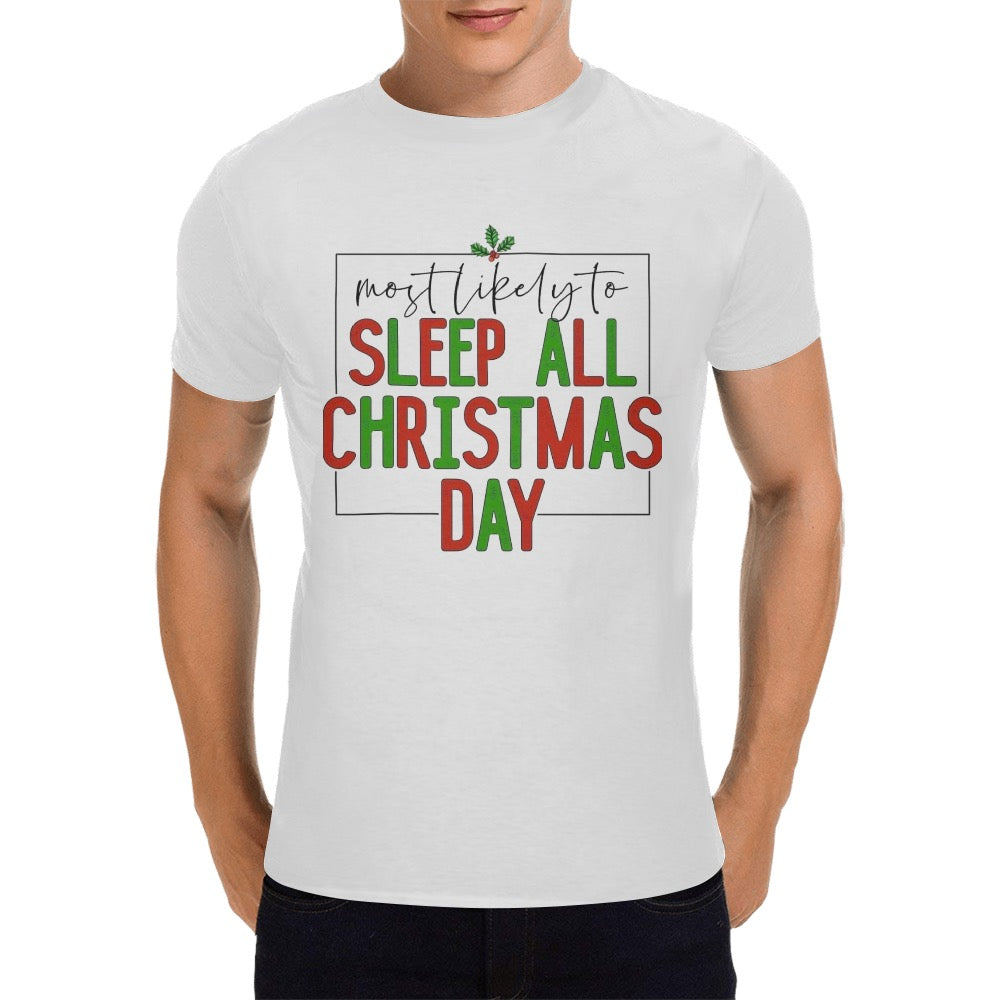 CHRISTMAS - Sleep All Christmas Men's T-Shirt