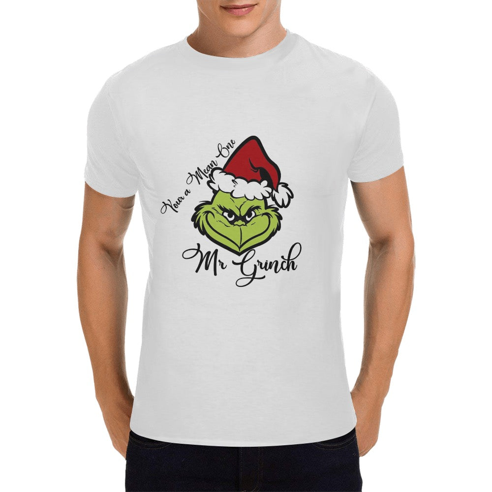 Mean Mr. Grinch Men's T-Shirt