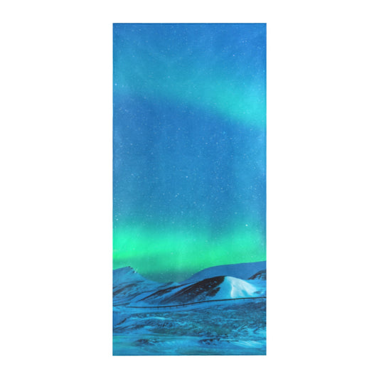 Blue Eclipse Beach Towel 32"x 71"