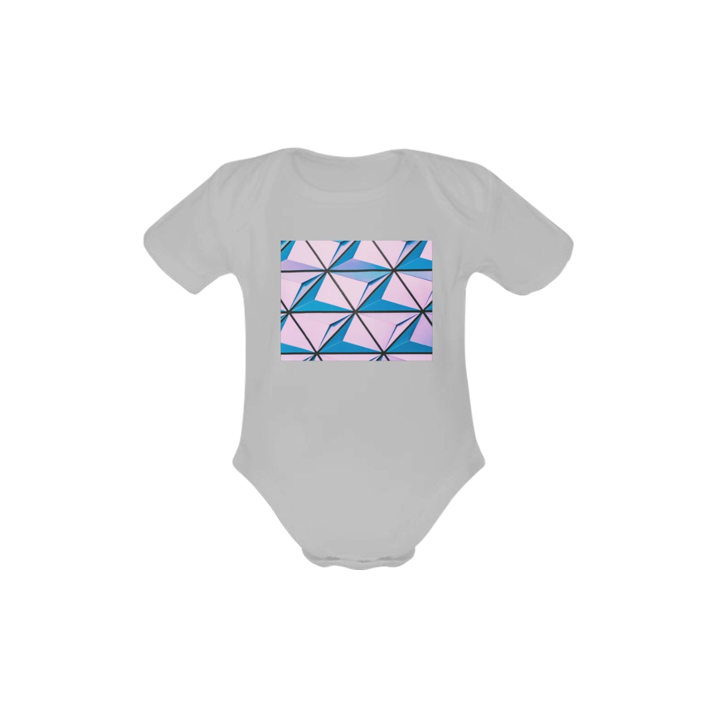 Pink Abstract Baby Onesie