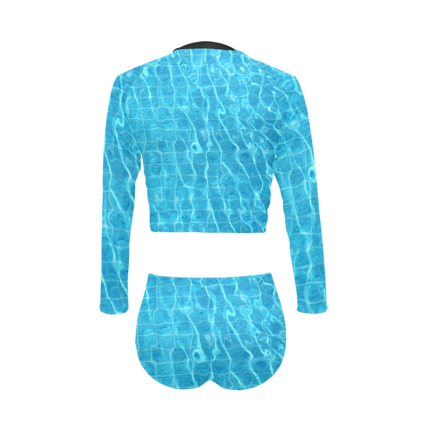 Pool Vibes Long Sleeve Bikini Set