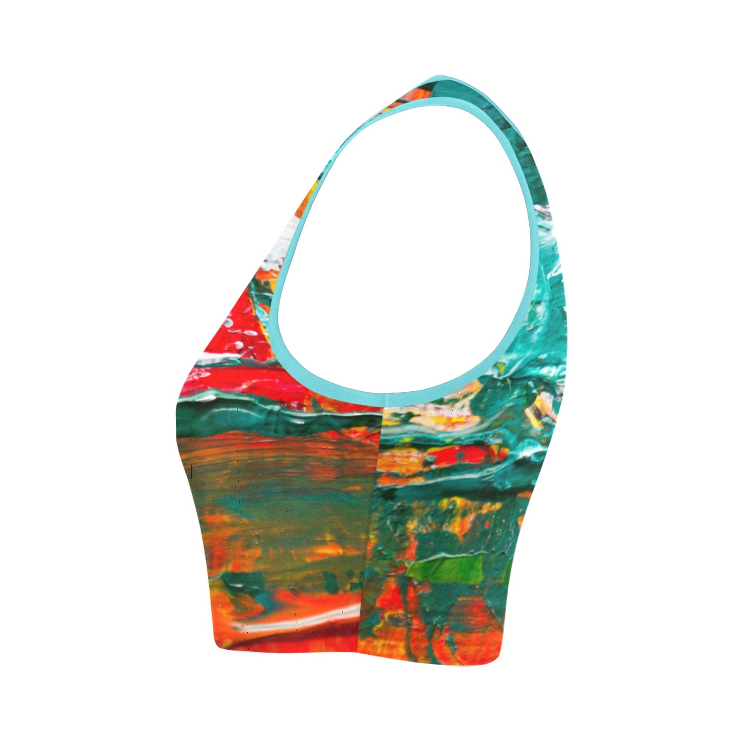 Painting Women's Crop Top