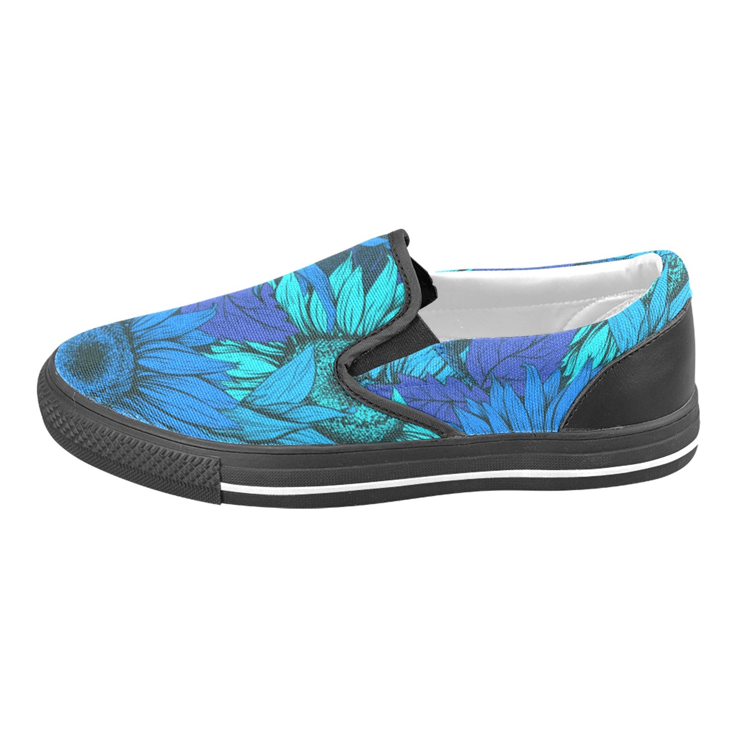 Blue Flow Men's Slip-on Shoes