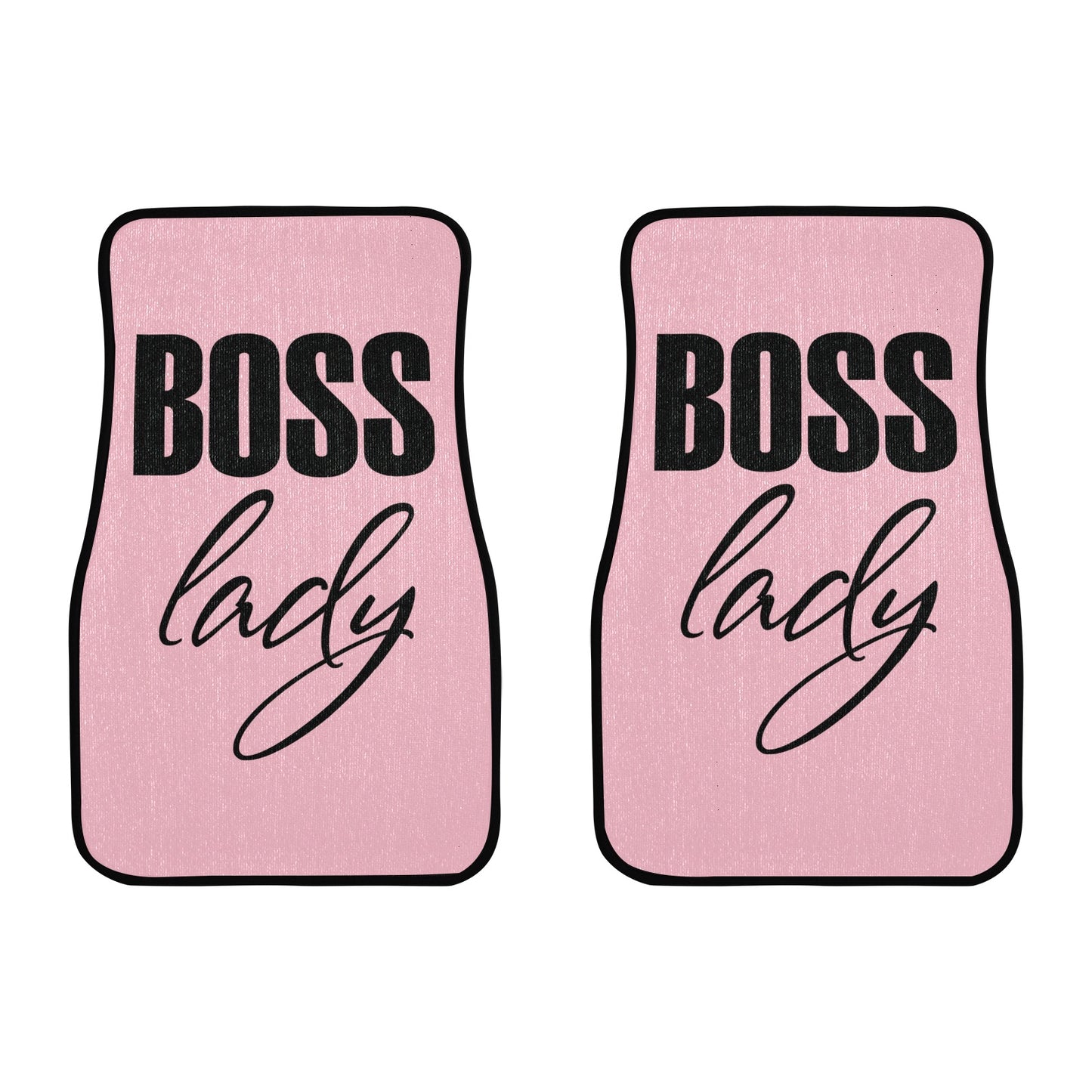 Boss Lady Front Car Floor Mat (2pcs)