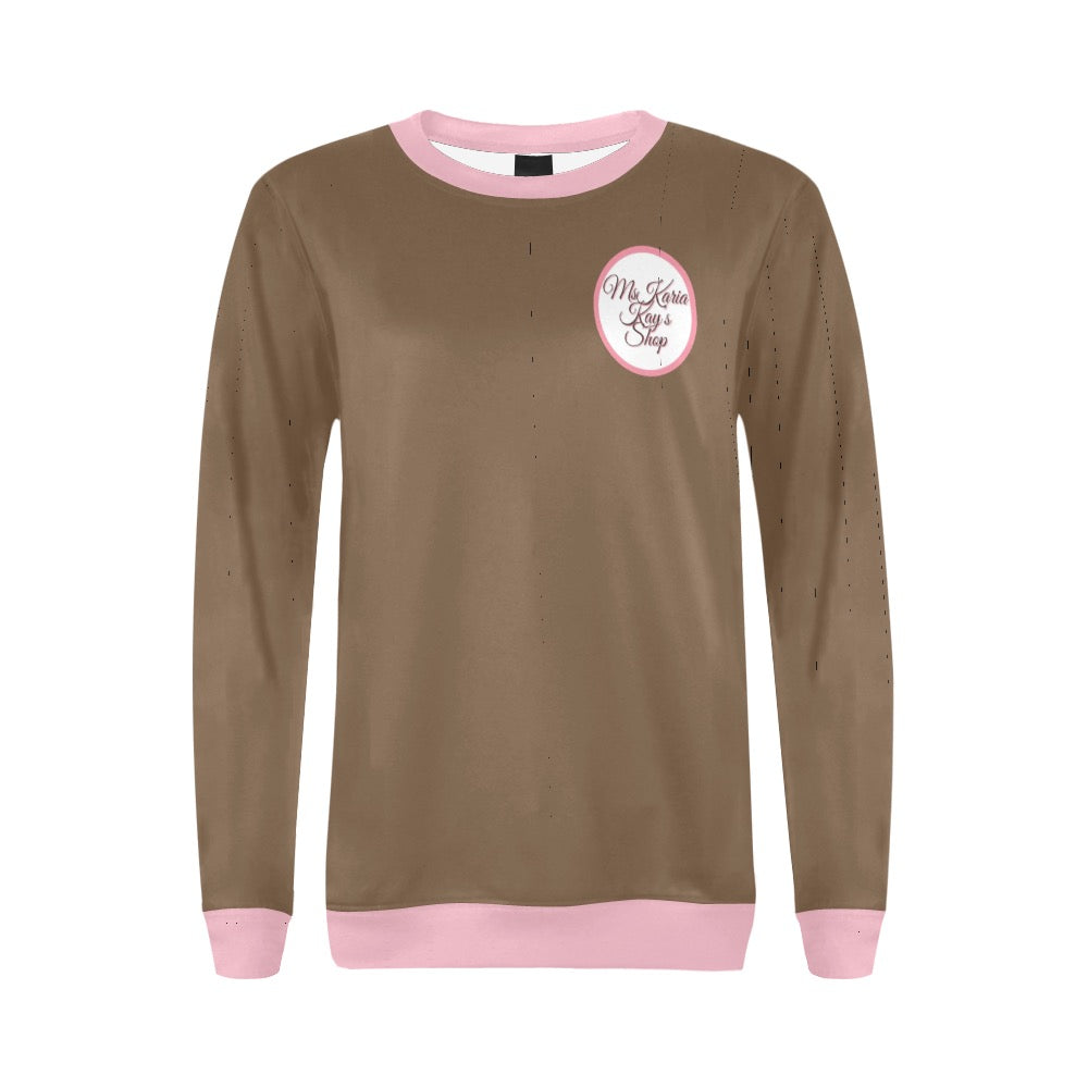 MsKaria Kay’s Shop Crewneck Sweatshirt for Women