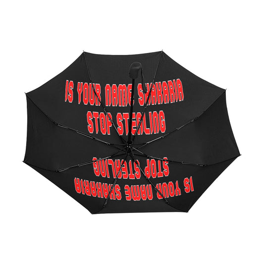 Is Your Name, Stop Stealing Anti-UV Auto-Foldable Umbrella