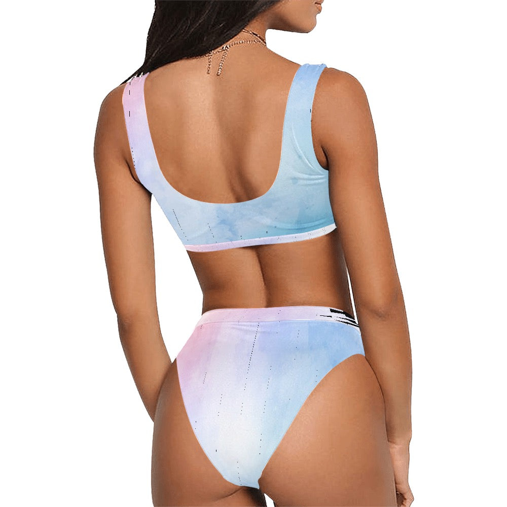 Pastel Palette Sport Swimsuit