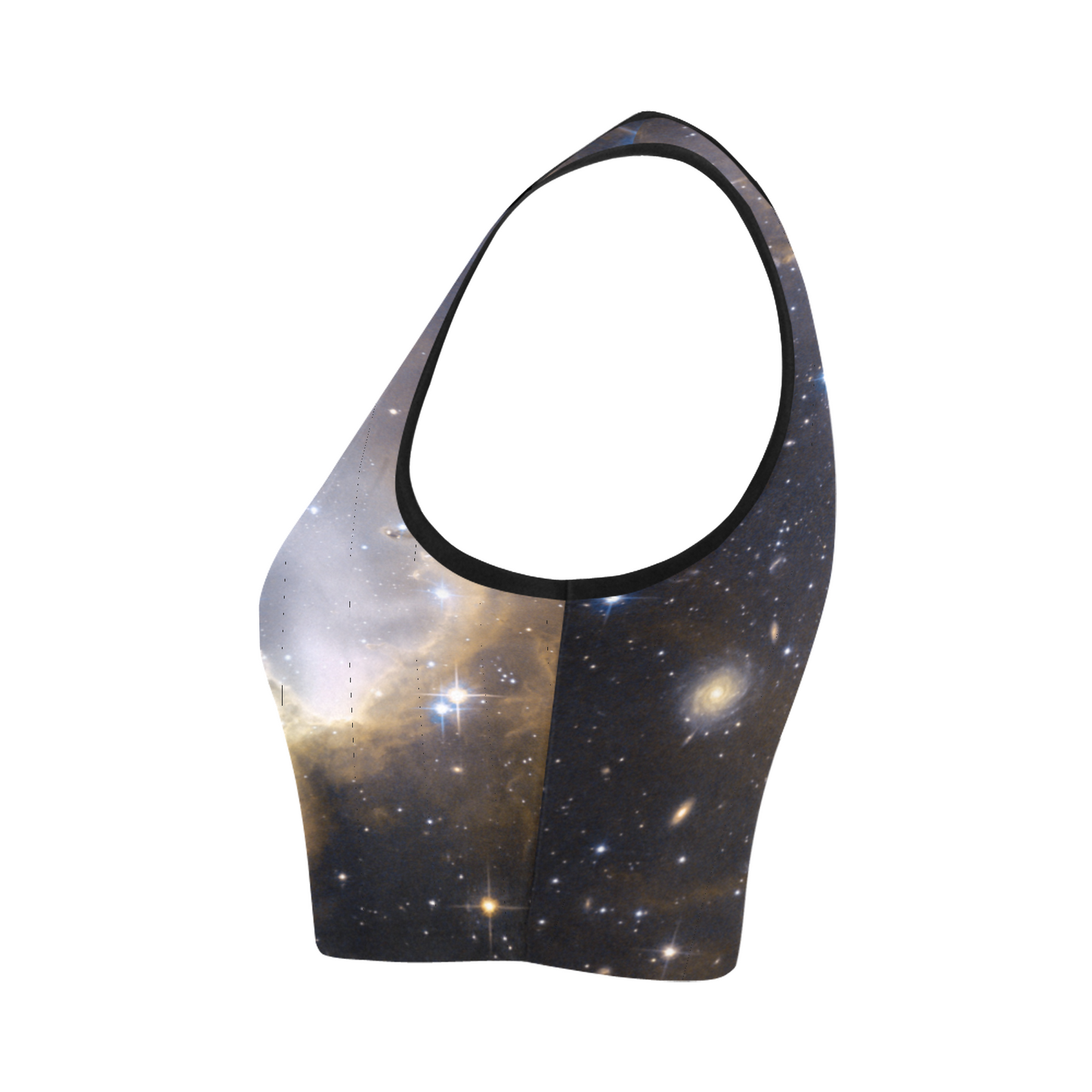 Galaxy Night Women's Crop Top