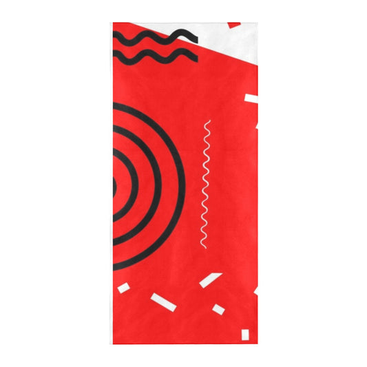 Red Got It Good Beach Towel 32"x 71"