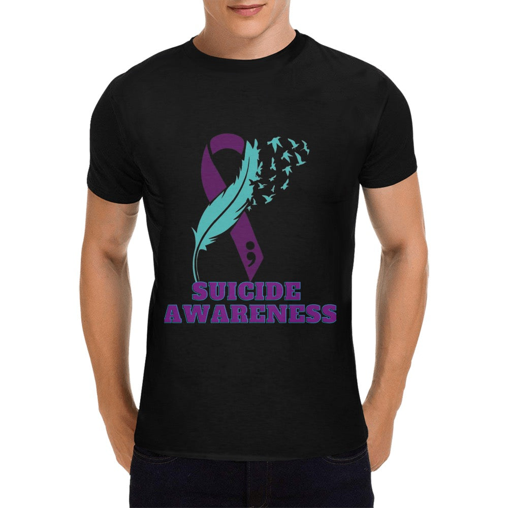 AWARENESS - Suicide Men's T-Shirt