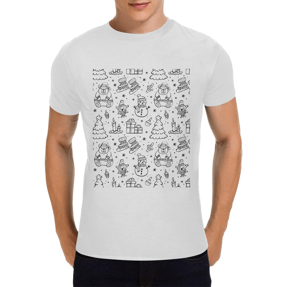 Christmas Comic Men's T-Shirt