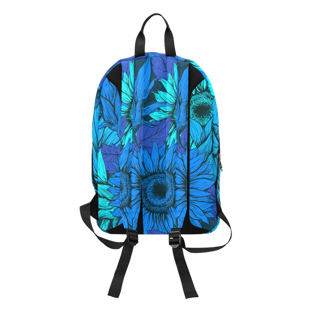 Blue Flow Large Capacity Travel Backpack