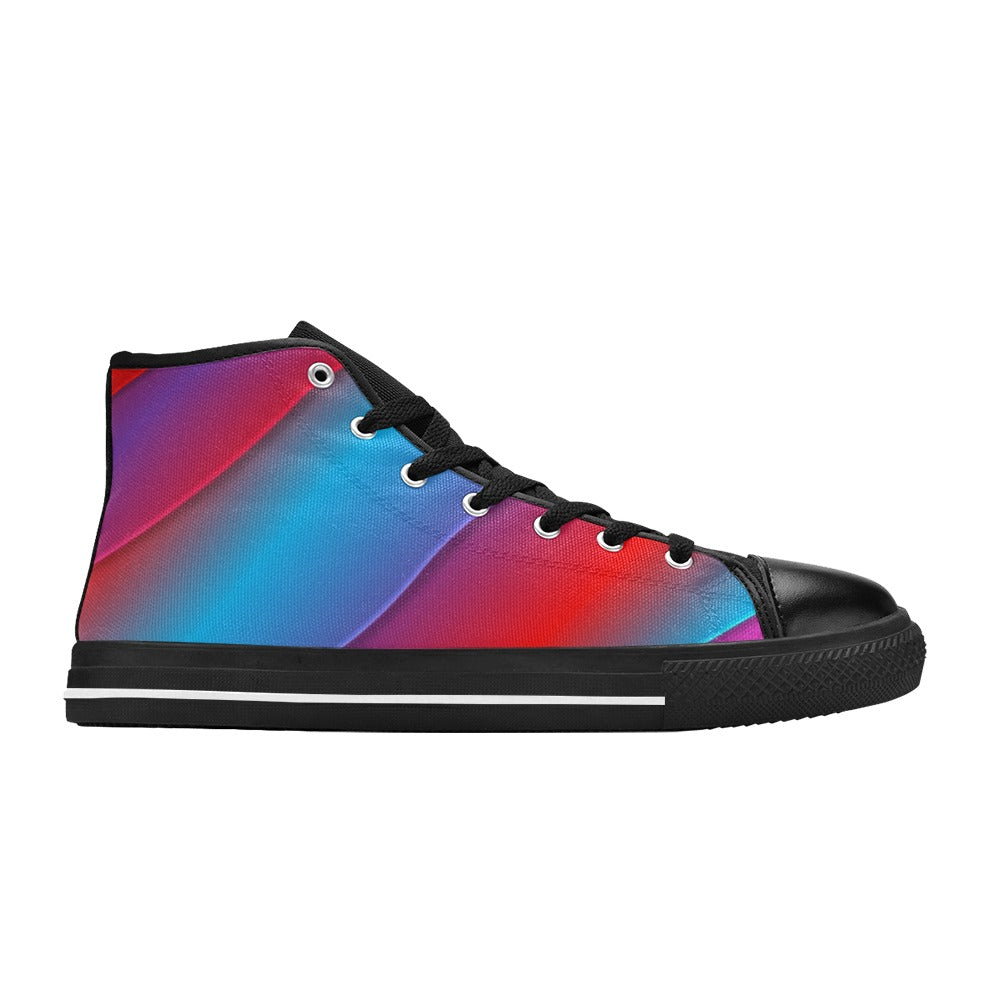 Red Brite High Top Shoes- Kids