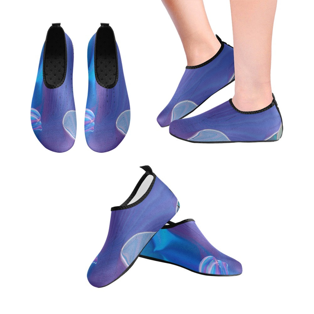 Blue Aura Women's Slip-On Water Shoes