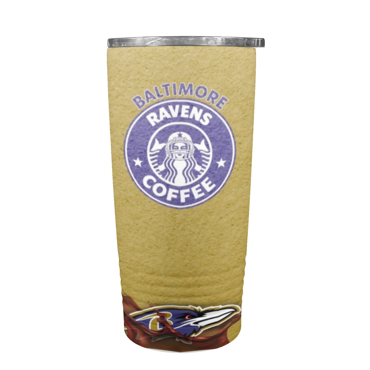 Ravens 20oz Insulated Stainless Steel Mobile Tumbler