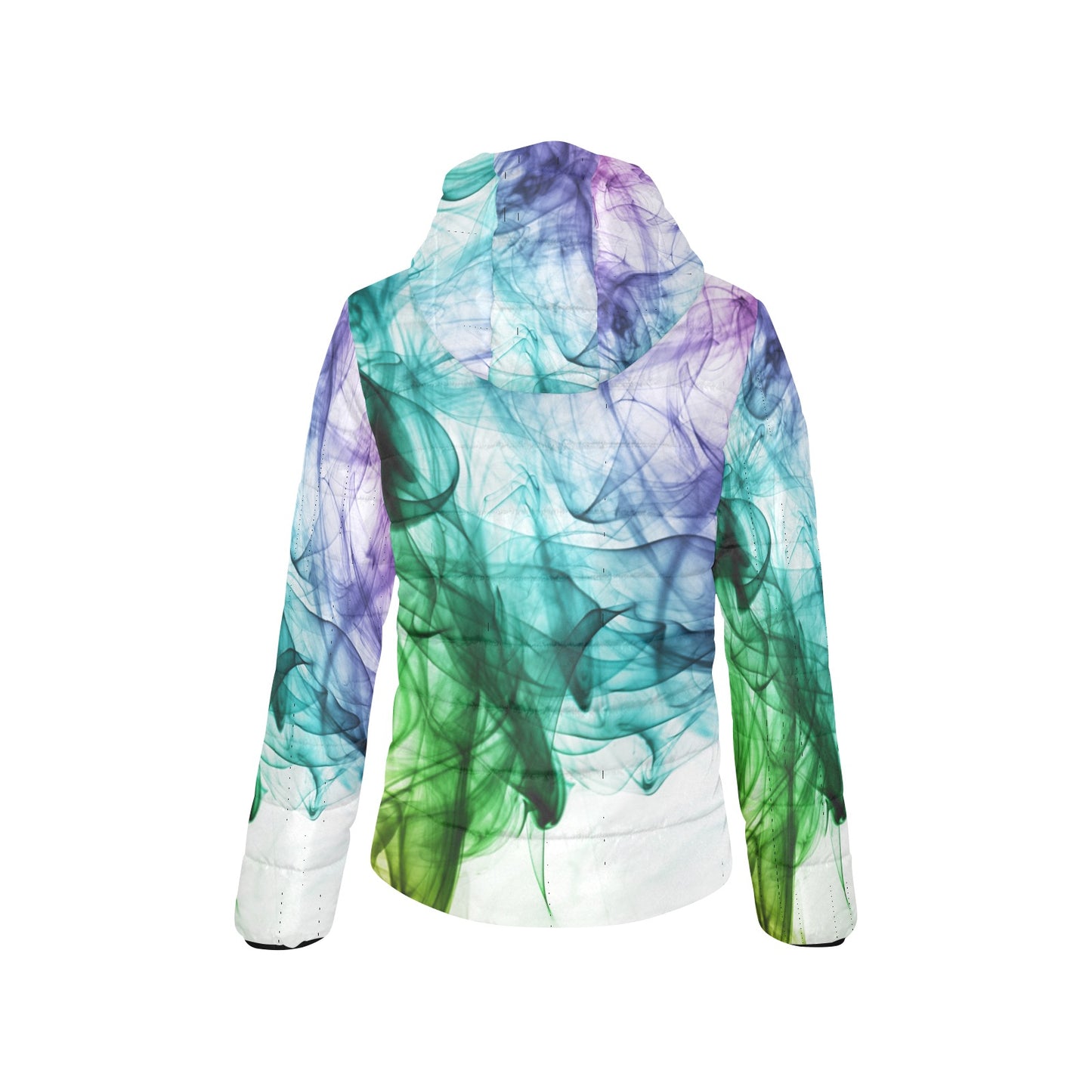 Color Swirl Women's Hooded Jacket