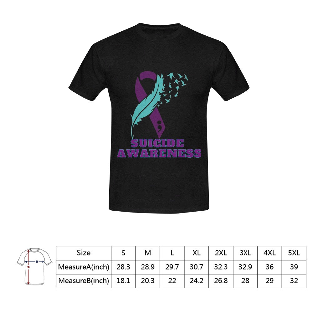 AWARENESS - Suicide Men's T-Shirt