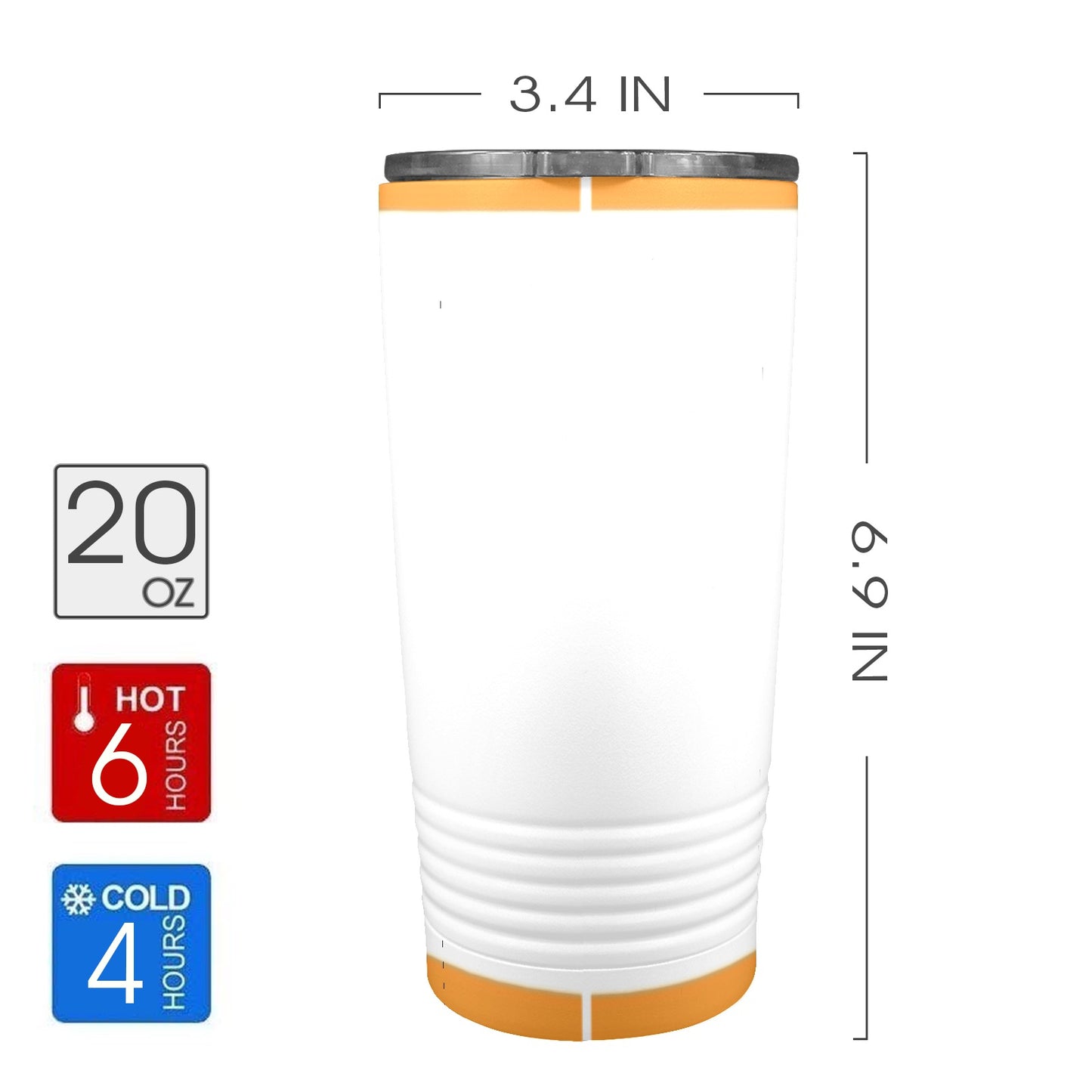 Tito’s 20oz Insulated Stainless Steel Mobile Tumbler