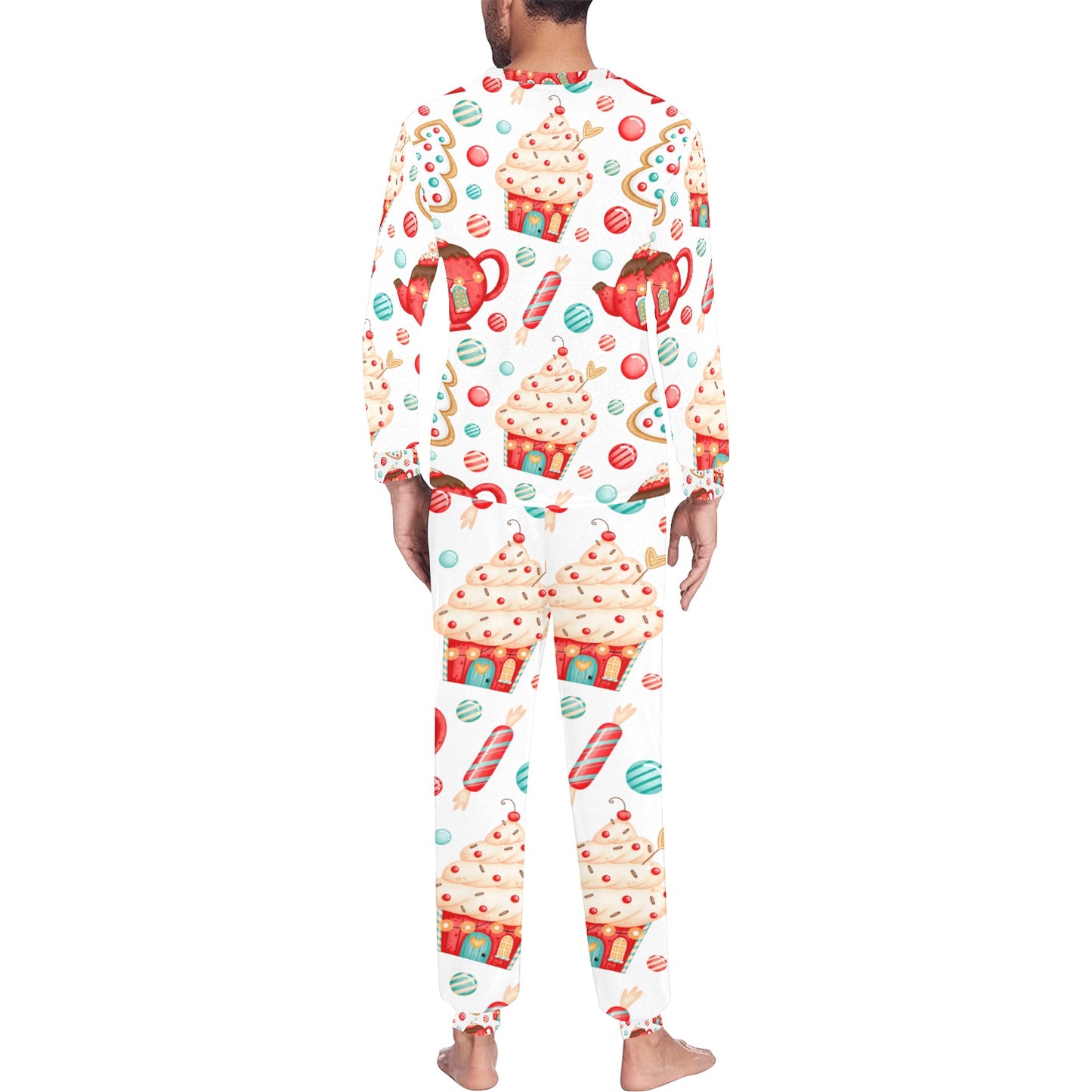 Sweets And Treats Christmas Men's Pajama Set