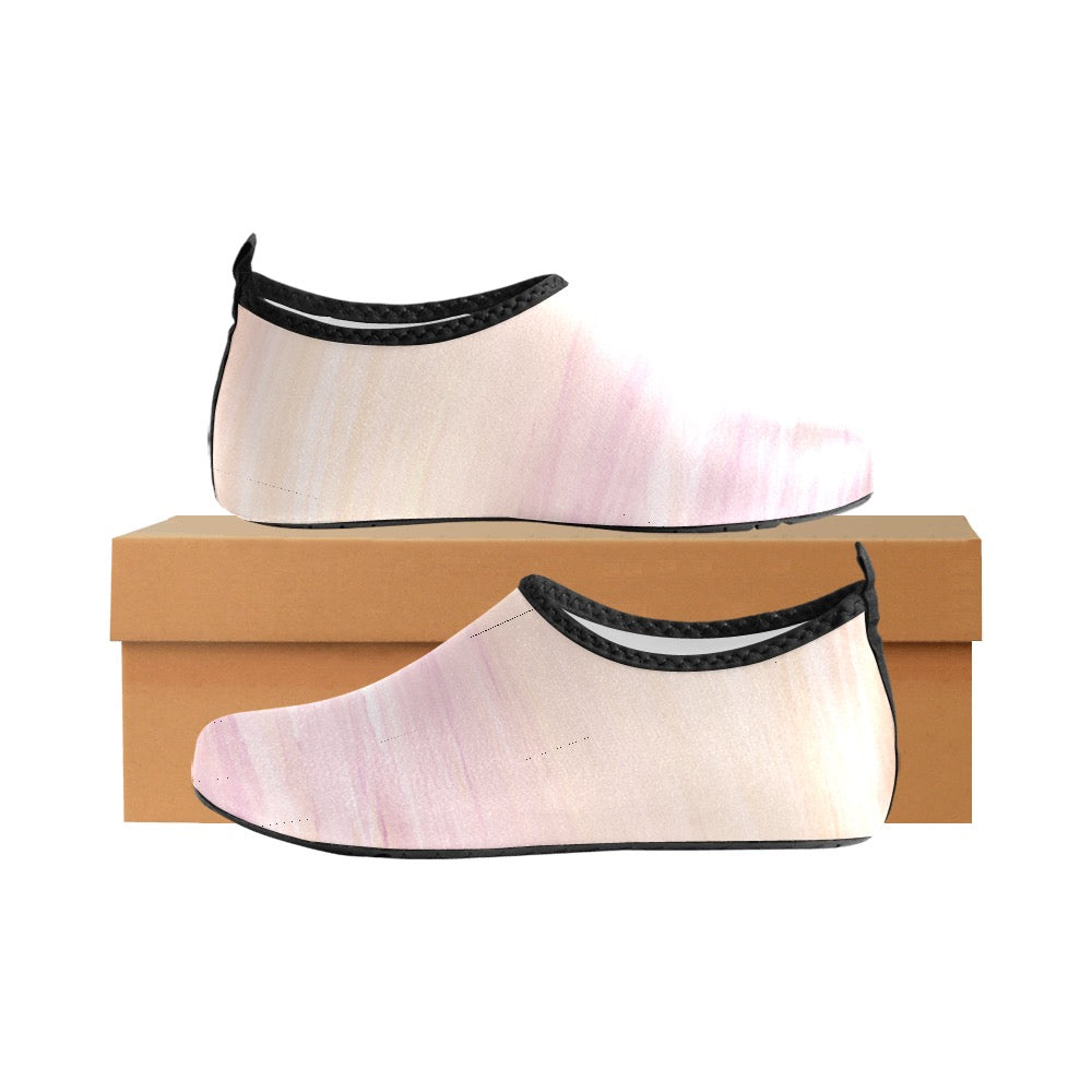 Peach Ombre Women's Slip-On Water Shoes