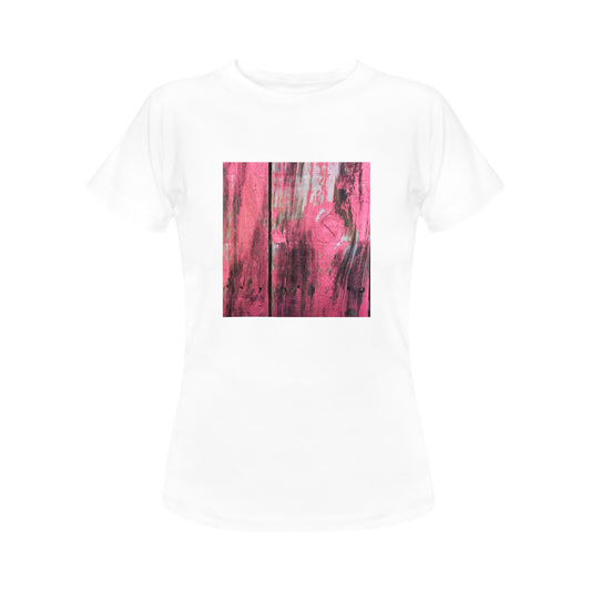 Pink Wood Women's T-Shirt