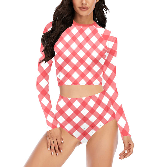 The Picnic Long Sleeve Bikini Set