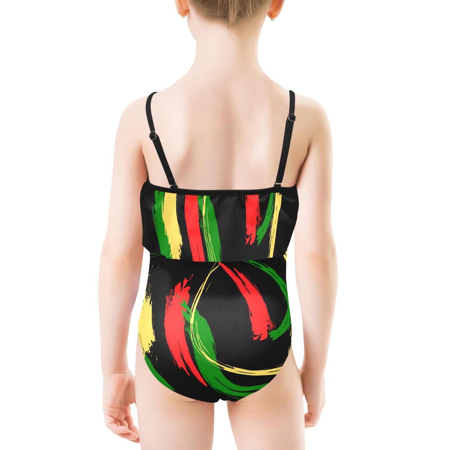 For The Culture Kids Ruffle Swimsuit