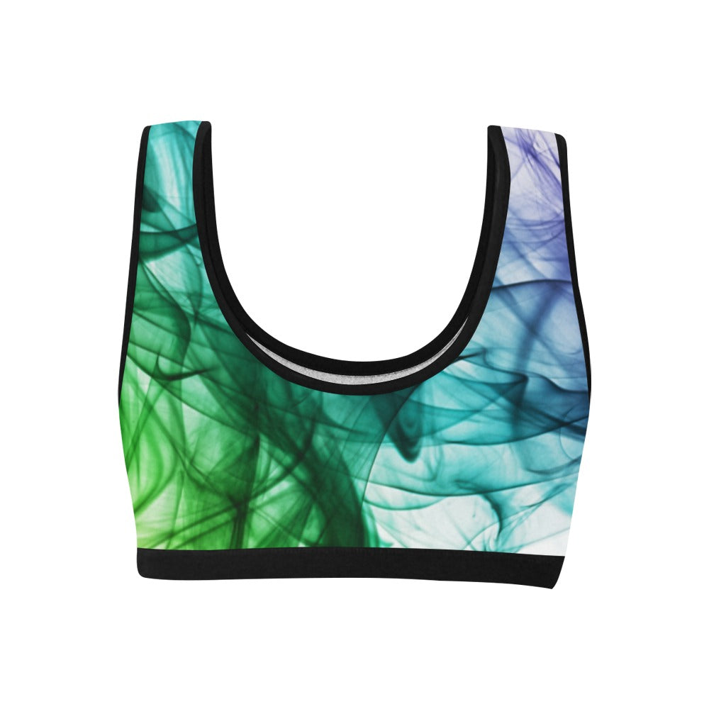 Color Whirl Women's Sports Bra