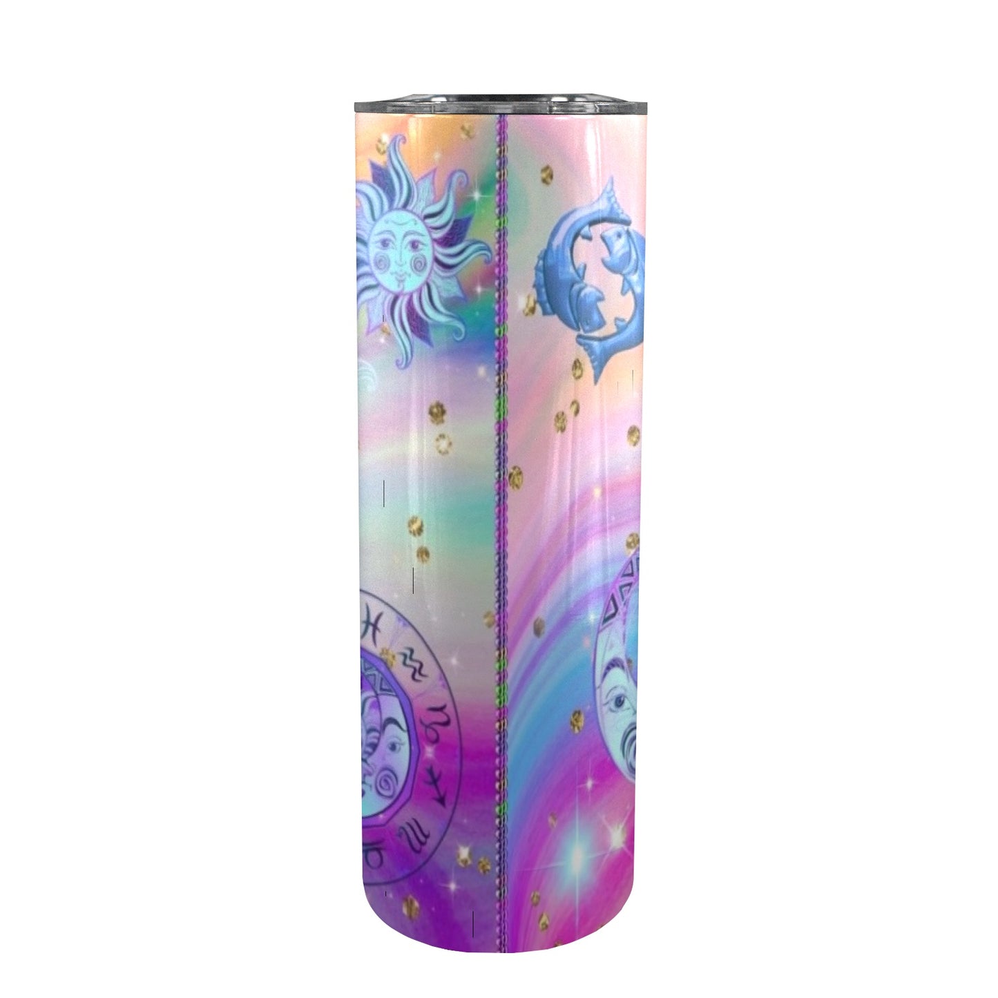 Pisces 20oz Tall Skinny Tumbler with Lid and Straw