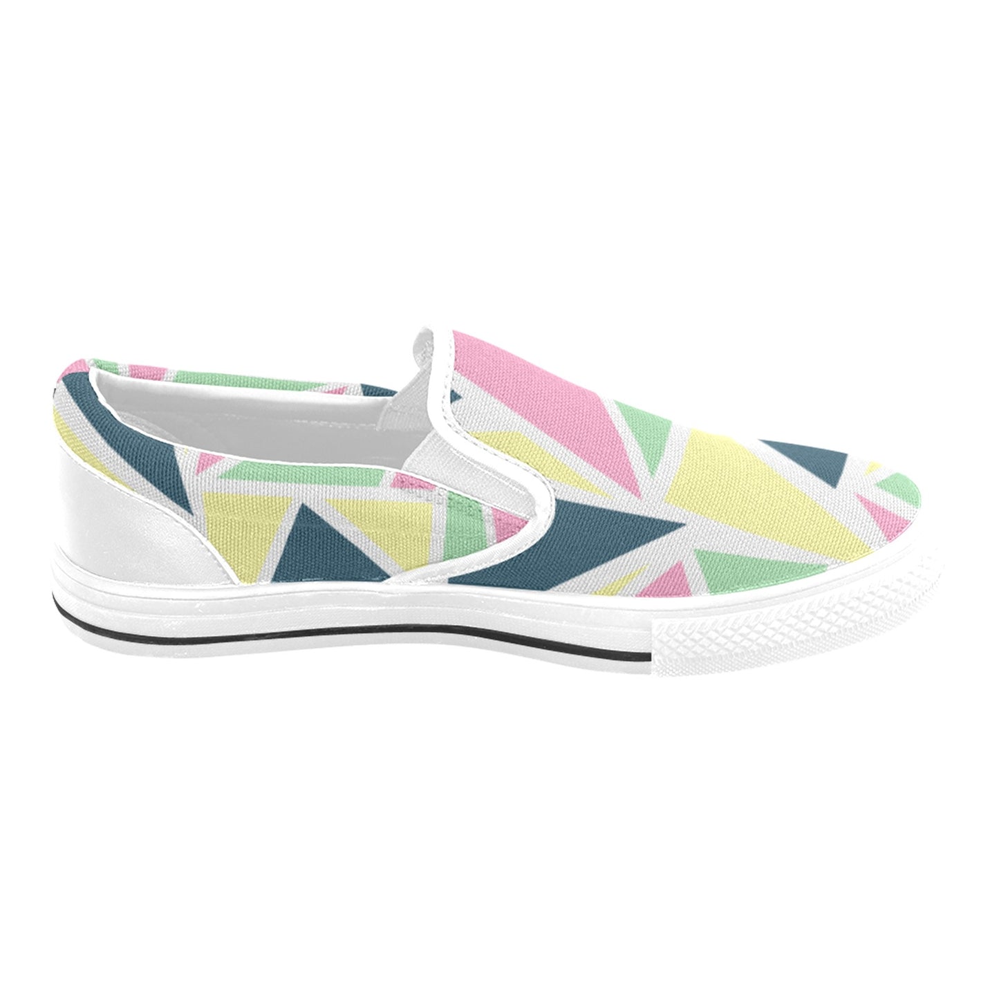 Colored Angles Women's Slip-on Shoes