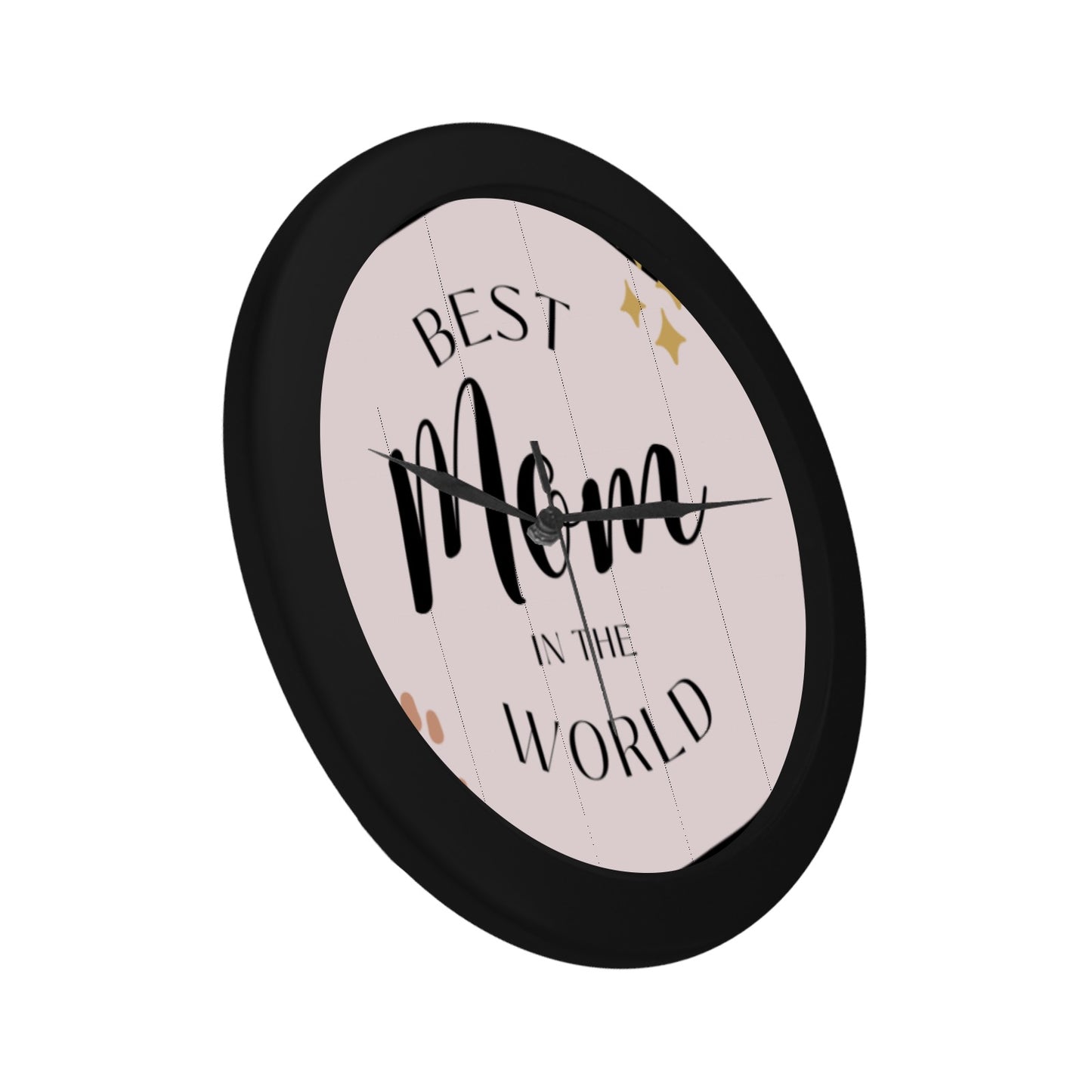 Best Mom World Circular Wall Clock