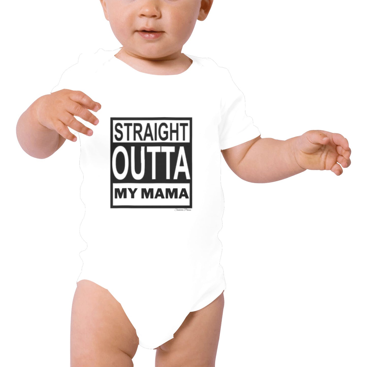 Outta My Mama Baby Onesie