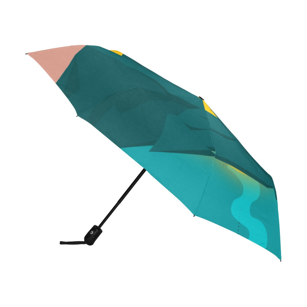 Dream Big Anti-UV Auto-Foldable Umbrella