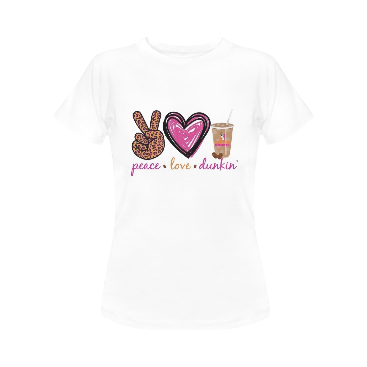 Peace, Love & Dunkin Women's T-Shirt