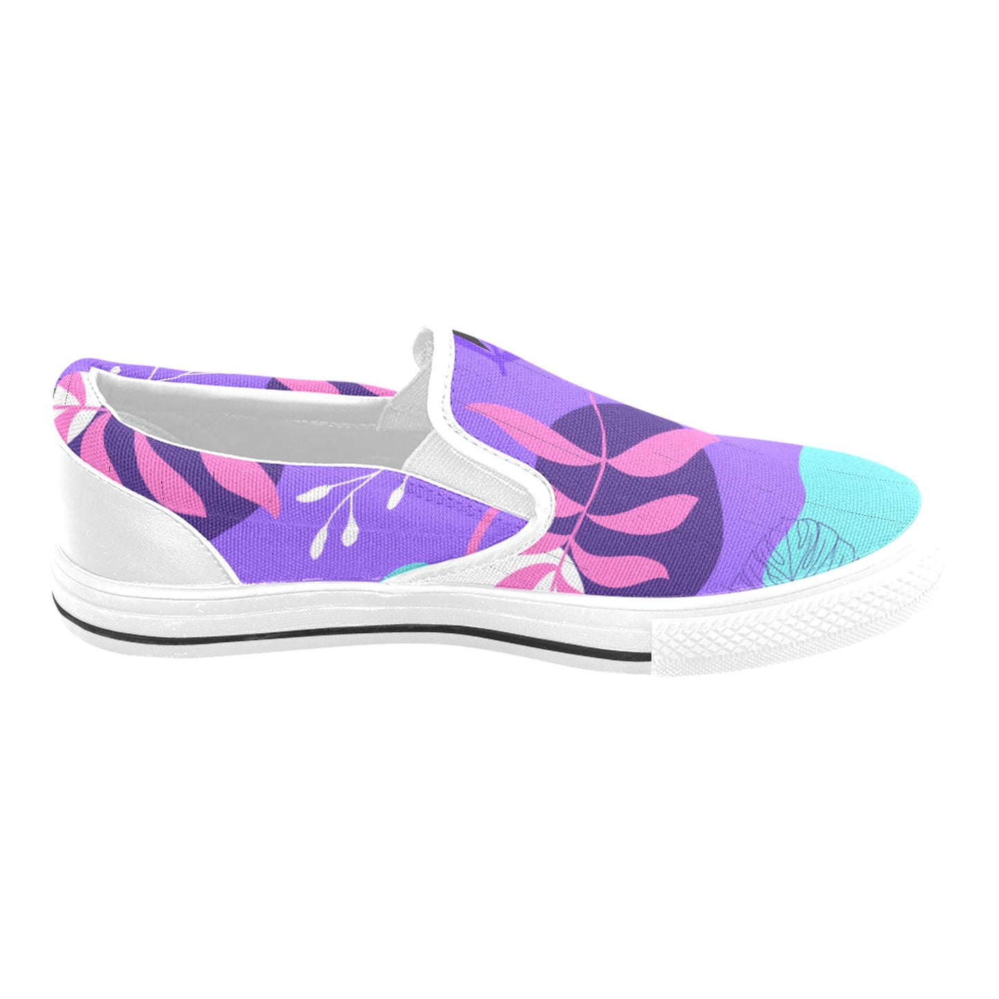 Purple Palms Slip-on Shoes -Kid