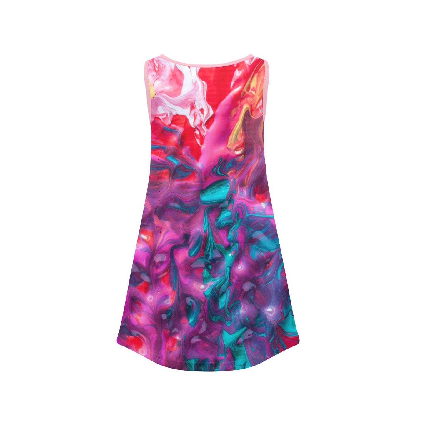 Spring Summer Girls' Sleeveless Dress