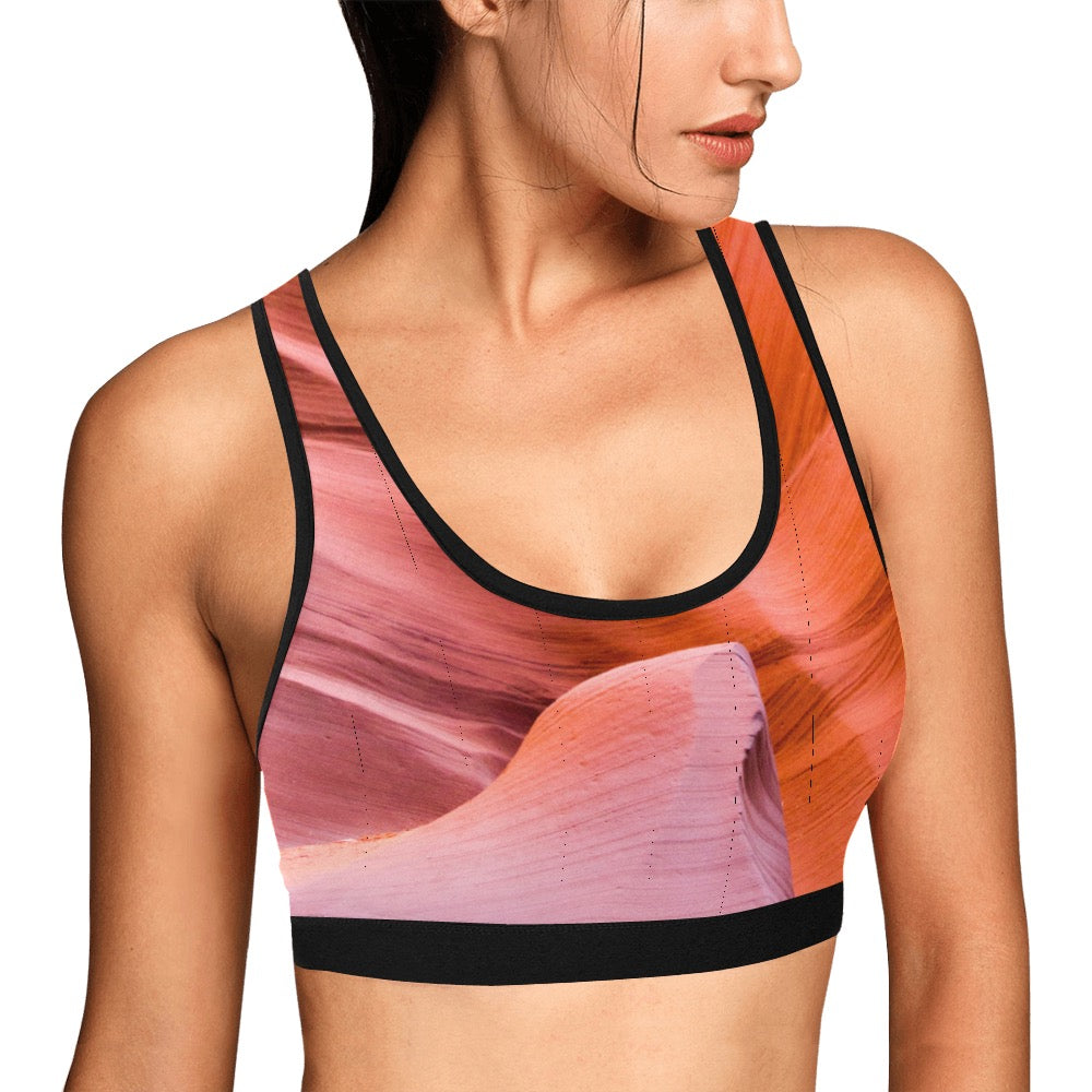 Sherbet Bliss Women's Sports Bra