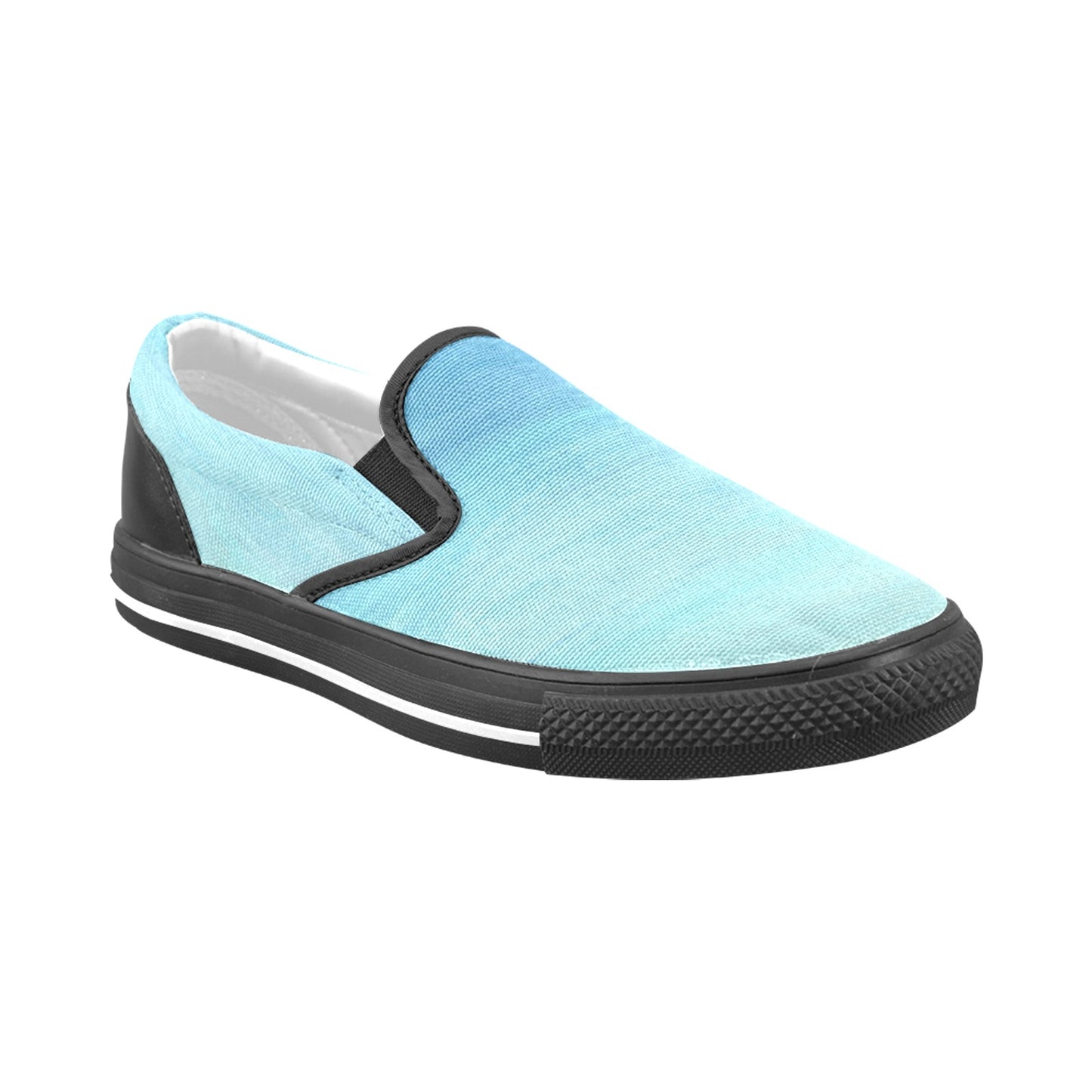 Blue skies Women's Slip-on Shoes