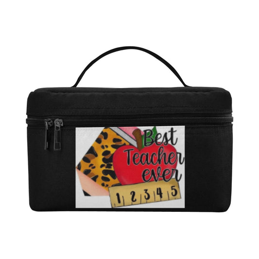 Best Teacher Ever Cosmetic/Desk Bag/Large