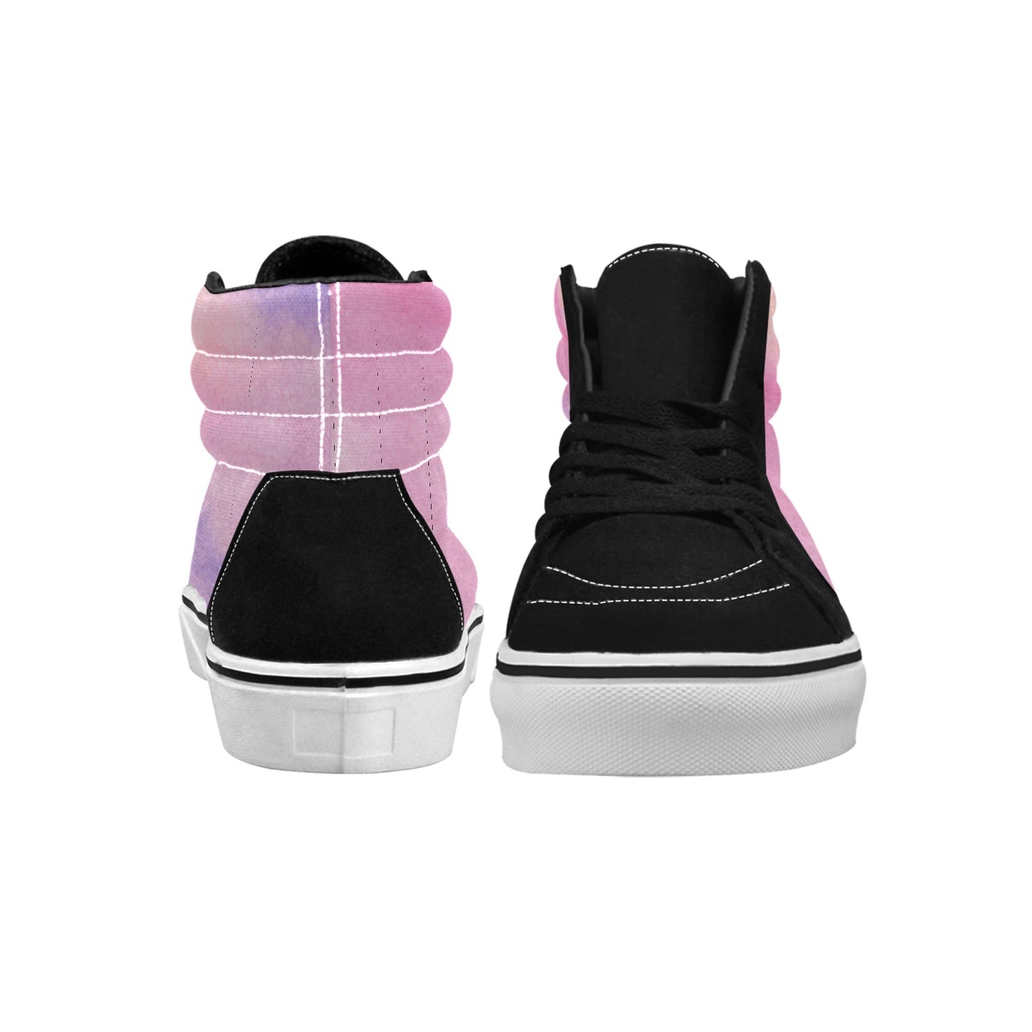 Pink-ish Women's High Top Skateboarding Shoes