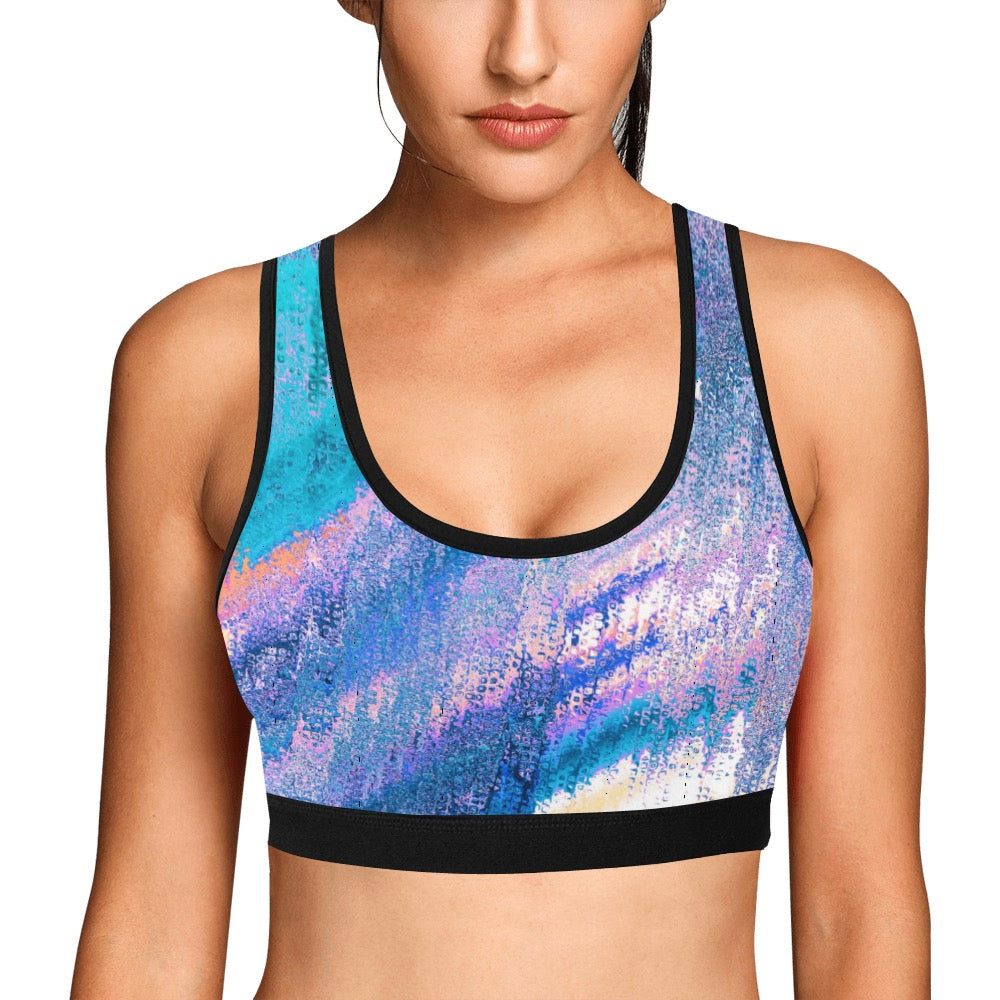 Pastel Blends Women's Sports Bra