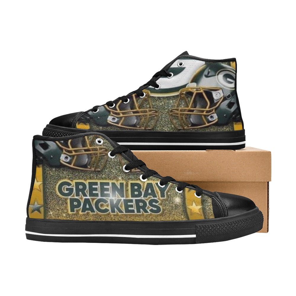 Green Bay Men's High Top Shoes