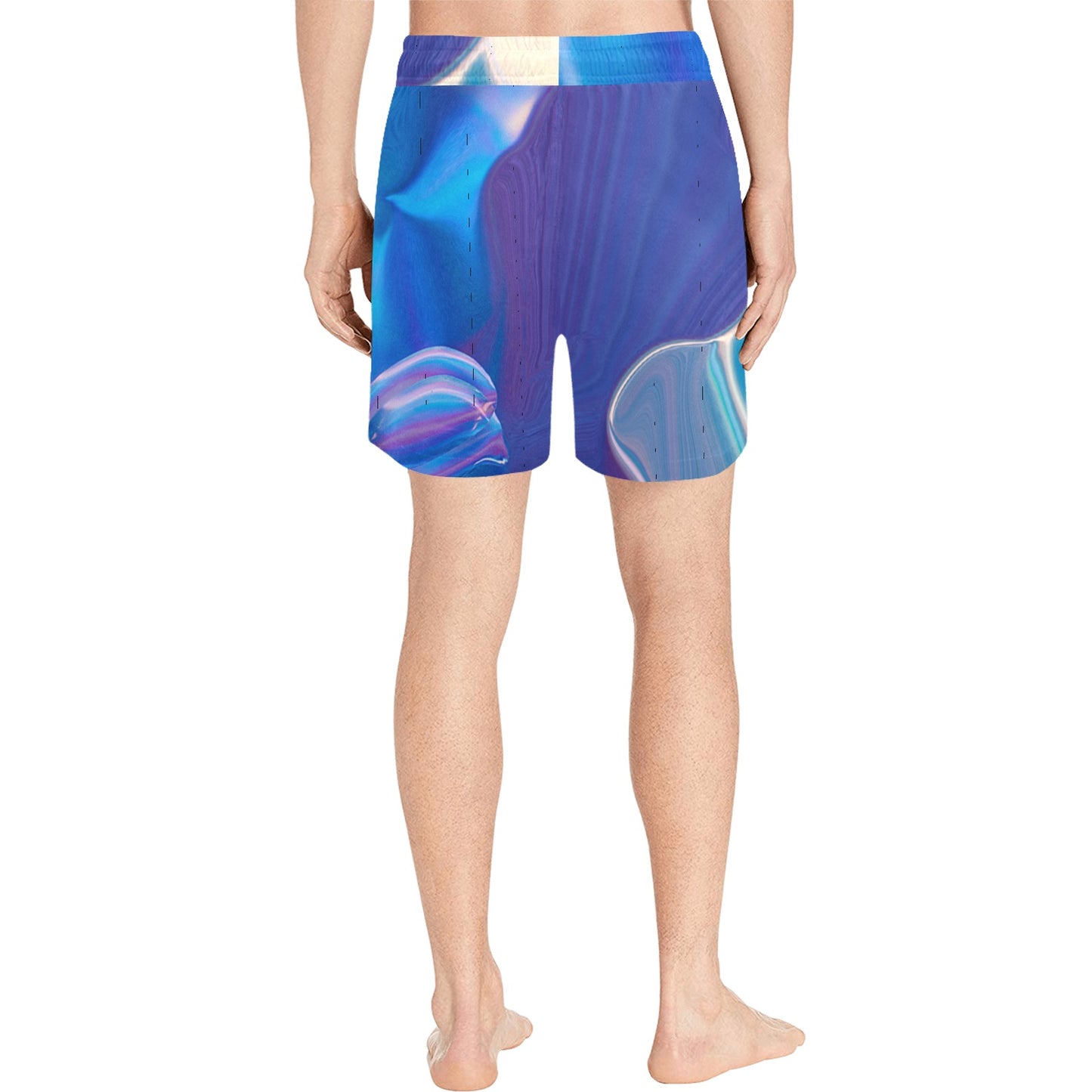 Blue Aura Men's Swim Shorts