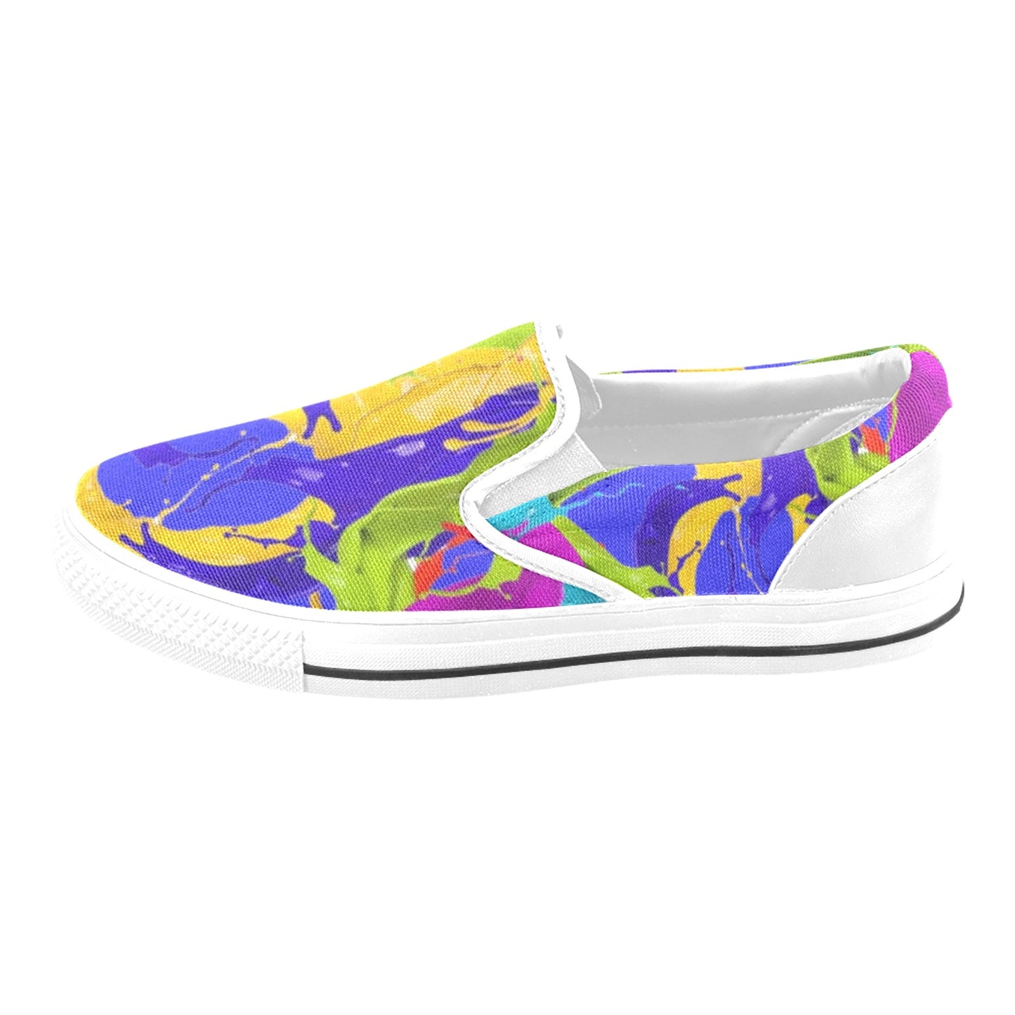 Color Mix Women's Slip-on Shoes