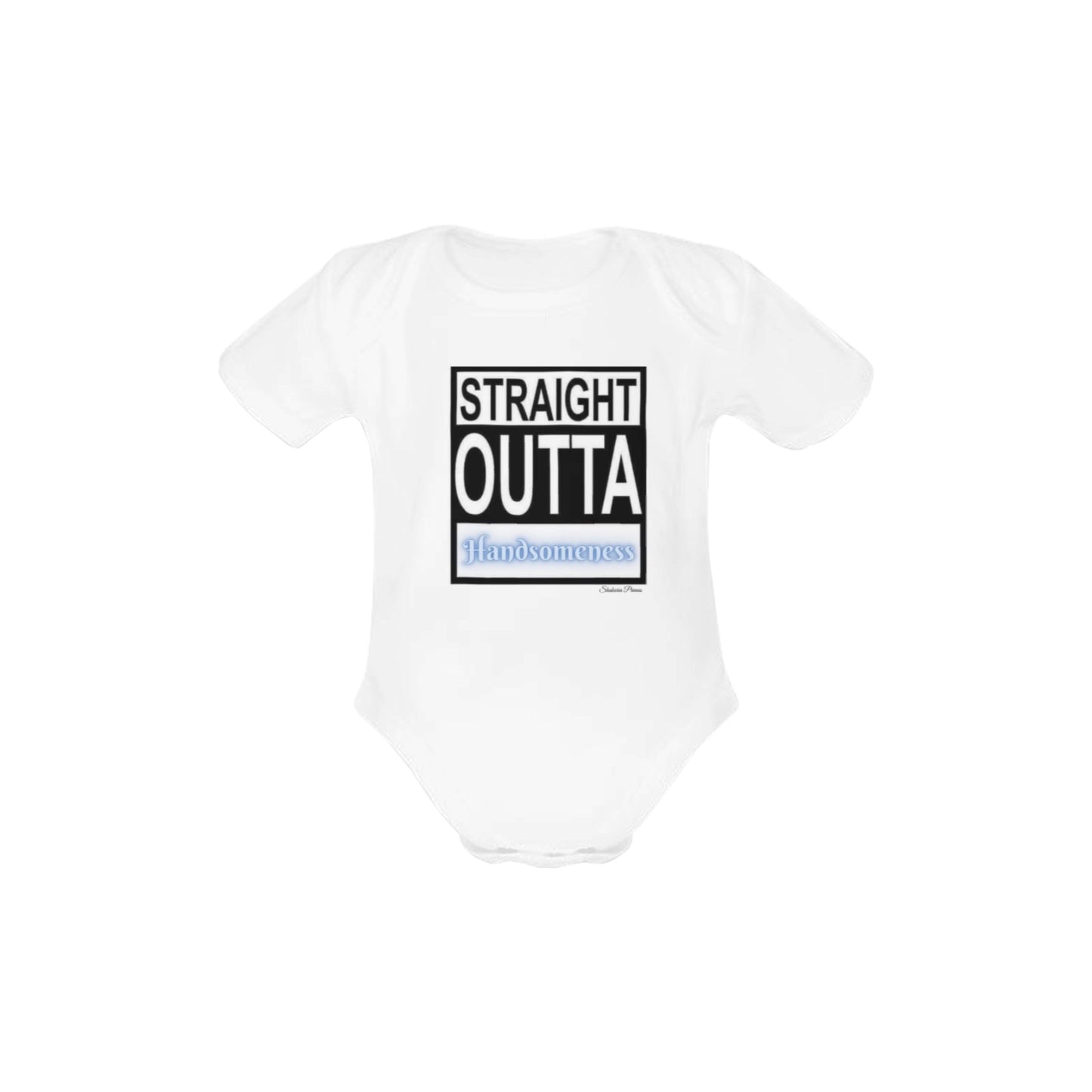 Outta Hansomeness Baby Onesie