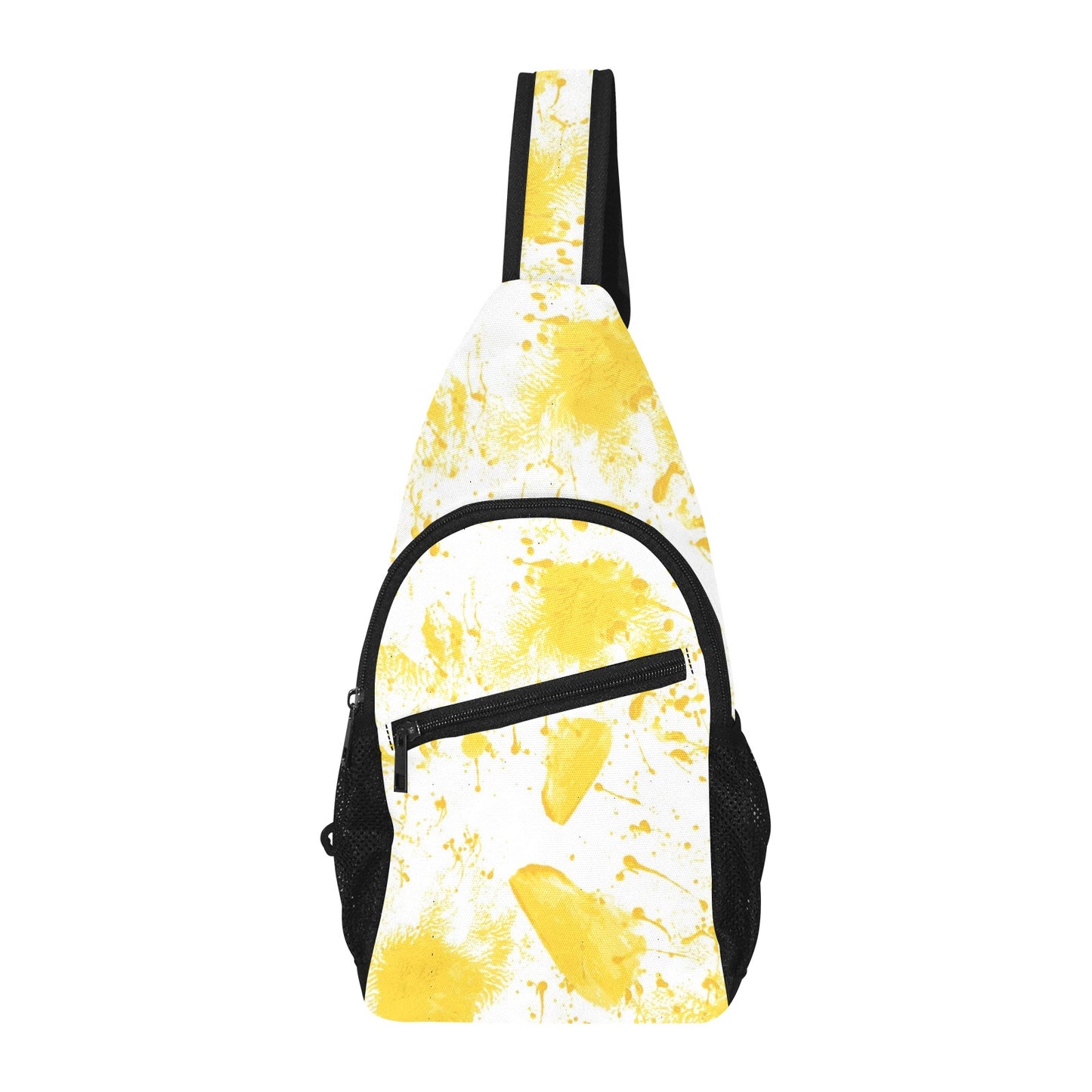 Yellow Splash Chest Bag