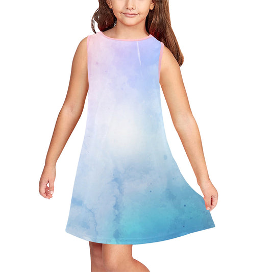 Patel Palette Girls' Sleeveless Dress